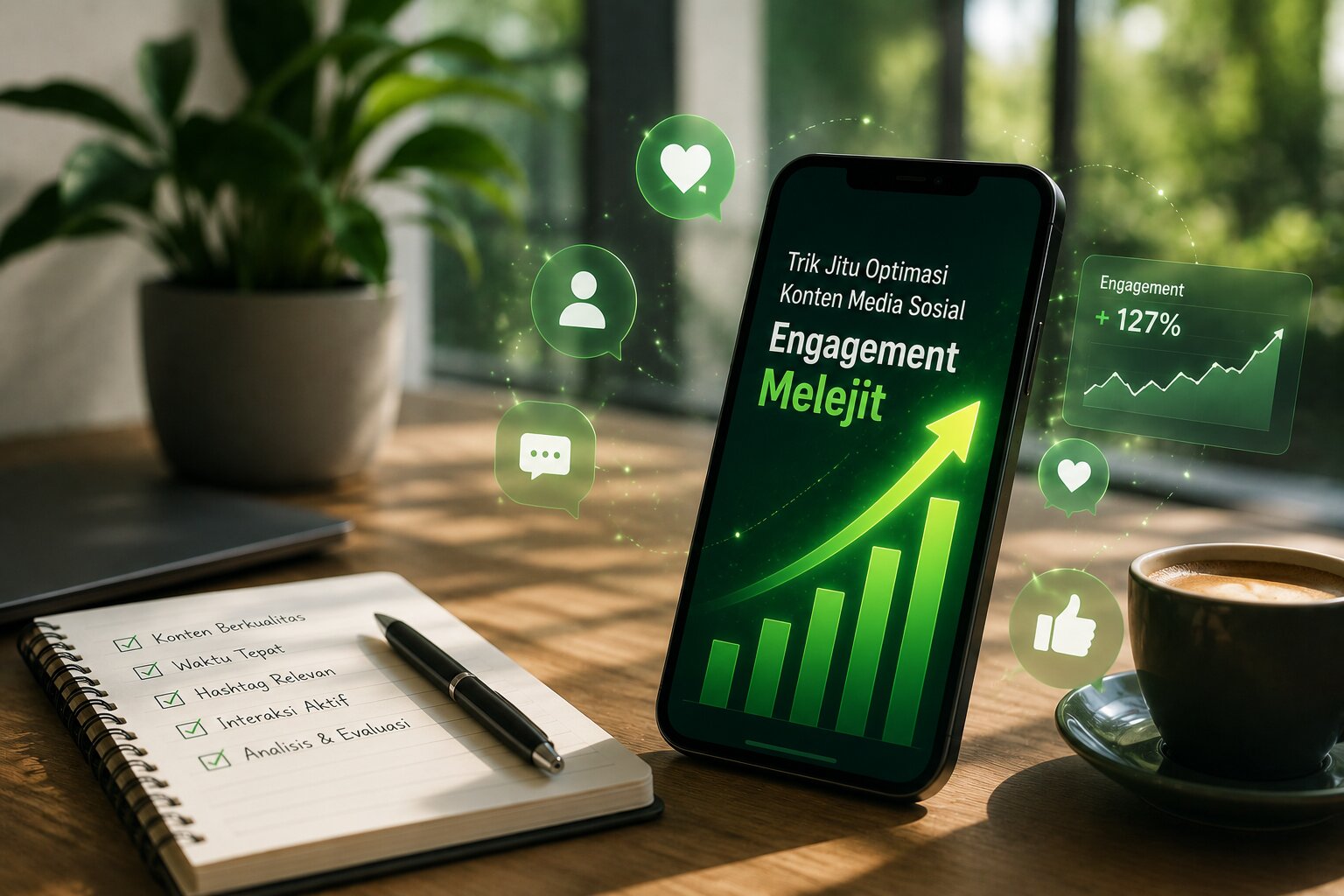 Strategi Advanced Growth Media Sosial 2026 untuk Meningkatkan Engagement, Branding, dan Monetisasi Konten Secara Organik