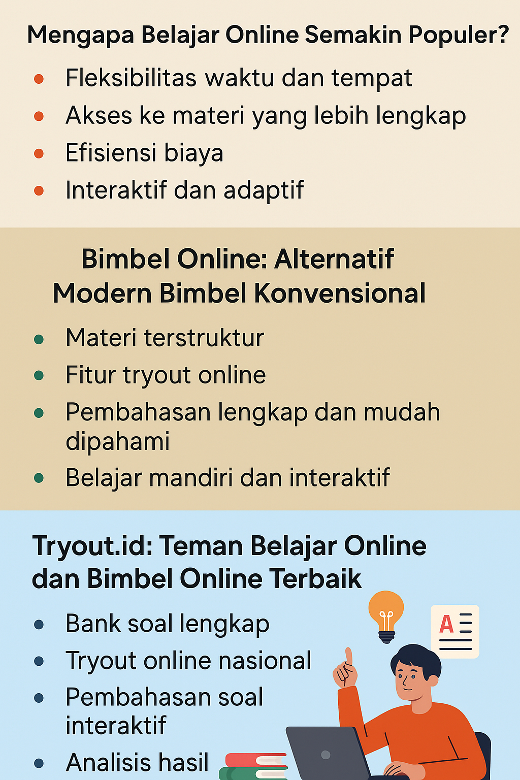 Belajar Online dan Bimbel Online: Solusi Modern Bersama Tryout.id