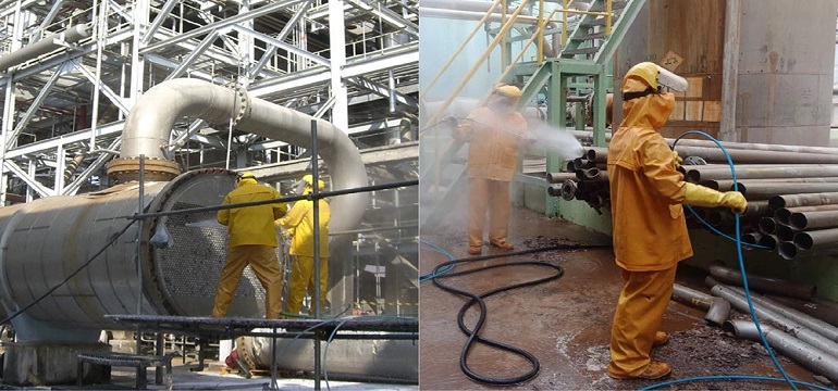 Bersihkan Secara Total Permukaan Serta Peralatan Pabrik Anda dengan Water Jet Cleaning