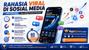 Rahasia Viral di Sosial Media: 1 Jam Pertama yang Bisa Menentukan Momentum Konten